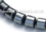 CHE67 15.5 inches 4mm column shape hematite beads Wholesale