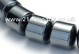 CHE69 15.5 inches 8mm column shape hematite beads Wholesale