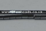 CHE953 15.5 inches 2*4mm cuboid hematite beads wholesale