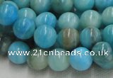 CHM02 16 inches 12mm round blue hemimorphite beads wholesale