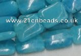 CHM03 16 inches 13*18mm rectangle blue hemimorphite beads wholesale