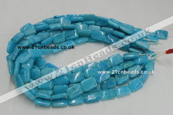 CHM03 16 inches 13*18mm rectangle blue hemimorphite beads wholesale