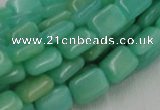 CHM09 16 inches 10*14mm rectangle green hemimorphite beads wholesale