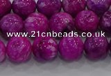 CHM231 15.5 inches 10mm round dyed hemimorphite beads wholesale