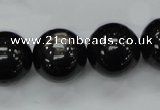 CHS04 15.5 inches 18mm round natural hypersthene gemstone beads