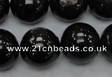 CHS05 15.5 inches 20mm round natural hypersthene gemstone beads