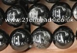 CHS58 15.5 inches 6mm round natural hypersthene beads wholesale