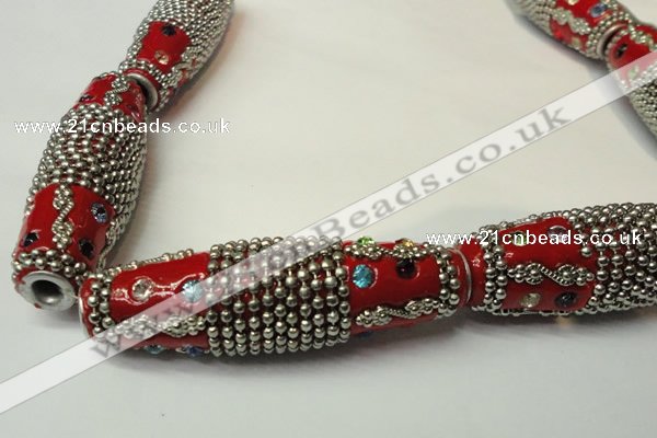 CIB01 17*60mm rice fashion Indonesia jewelry beads wholesale