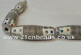 CIB02 17*60mm rice fashion Indonesia jewelry beads wholesale