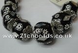 CIB102 17mm round fashion Indonesia jewelry beads wholesale