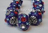 CIB105 17mm round fashion Indonesia jewelry beads wholesale