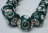 CIB115 18mm round fashion Indonesia jewelry beads wholesale