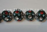 CIB121 19mm round fashion Indonesia jewelry beads wholesale