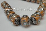 CIB133 18mm round fashion Indonesia jewelry beads wholesale