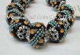 CIB180 18mm round fashion Indonesia jewelry beads wholesale