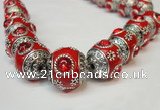 CIB193 19mm round fashion Indonesia jewelry beads wholesale