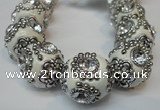 CIB200 19mm round fashion Indonesia jewelry beads wholesale