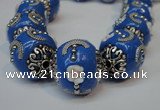CIB212 17mm round fashion Indonesia jewelry beads wholesale