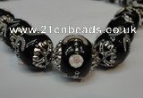 CIB213 17mm round fashion Indonesia jewelry beads wholesale