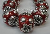 CIB221 18mm round fashion Indonesia jewelry beads wholesale