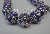 CIB222 18mm round fashion Indonesia jewelry beads wholesale