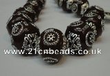 CIB228 18mm round fashion Indonesia jewelry beads wholesale