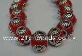 CIB234 14mm round fashion Indonesia jewelry beads wholesale