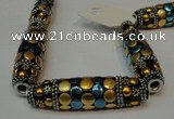 CIB24 17*60mm rice fashion Indonesia jewelry beads wholesale