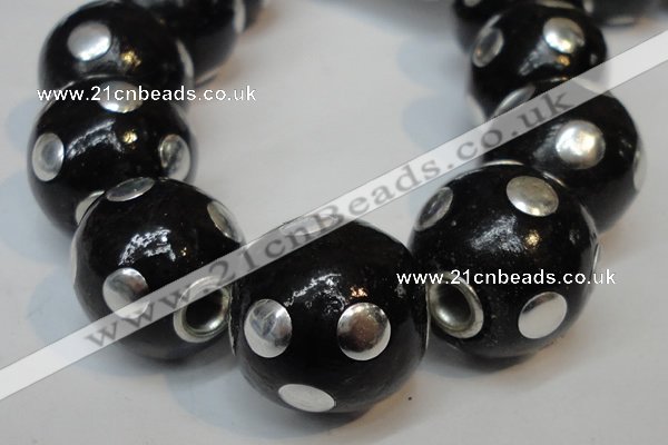 CIB242 18mm round fashion Indonesia jewelry beads wholesale