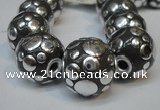 CIB244 18mm round fashion Indonesia jewelry beads wholesale