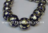 CIB247 18mm round fashion Indonesia jewelry beads wholesale