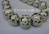 CIB250 22mm round fashion Indonesia jewelry beads wholesale