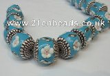 CIB261 17*18mm drum fashion Indonesia jewelry beads wholesale