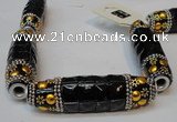 CIB27 17*60mm rice fashion Indonesia jewelry beads wholesale