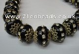 CIB276 14*16mm rondelle fashion Indonesia jewelry beads wholesale