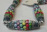 CIB28 17*60mm rice fashion Indonesia jewelry beads wholesale