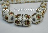 CIB295 14*22mm drum fashion Indonesia jewelry beads wholesale