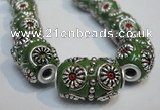 CIB297 14*22mm drum fashion Indonesia jewelry beads wholesale