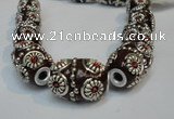 CIB298 14*22mm drum fashion Indonesia jewelry beads wholesale