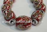 CIB300 15*20mm drum fashion Indonesia jewelry beads wholesale