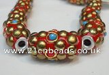 CIB320 13*25mm drum fashion Indonesia jewelry beads wholesale