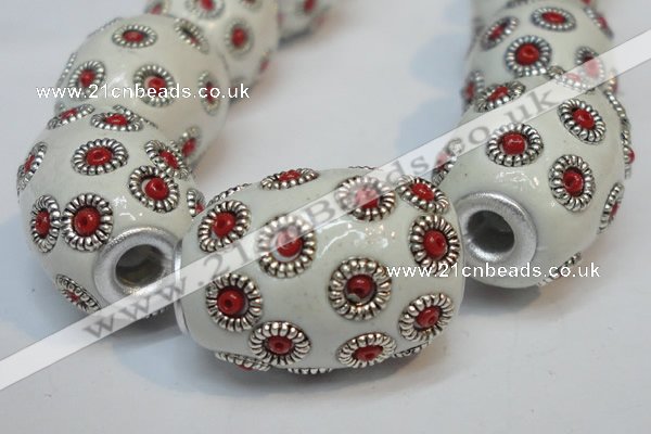 CIB325 16*21mm drum fashion Indonesia jewelry beads wholesale