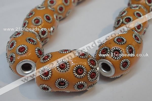 CIB326 16*21mm drum fashion Indonesia jewelry beads wholesale