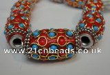 CIB336 17*33mm drum fashion Indonesia jewelry beads wholesale