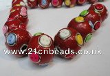 CIB350 20mm round fashion Indonesia jewelry beads wholesale