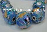 CIB360 23mm round fashion Indonesia jewelry beads wholesale