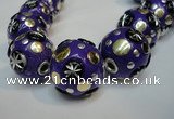 CIB366 23mm round fashion Indonesia jewelry beads wholesale