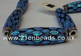 CIB37 17*60mm rice fashion Indonesia jewelry beads wholesale