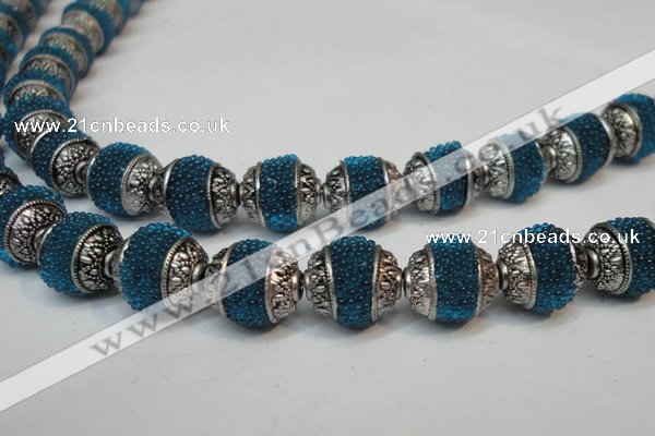 CIB383 8mm round fashion Indonesia jewelry beads wholesale