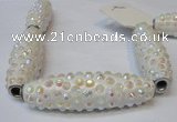 CIB39 17*60mm rice fashion Indonesia jewelry beads wholesale